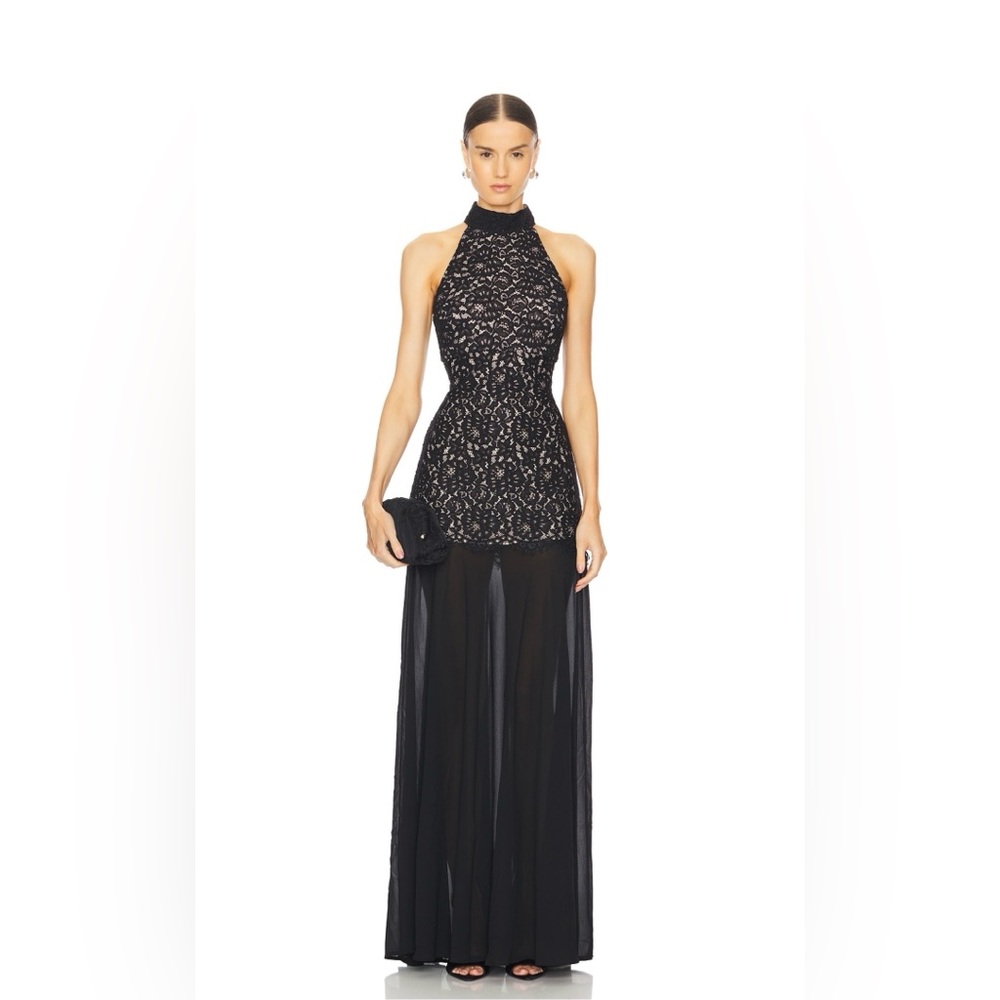 L’Academie by Marianna Zelie Gown in Black